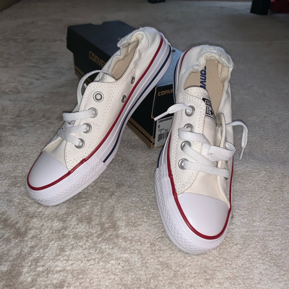 Women Chuck Taylor All Star Slip On Size 6-White